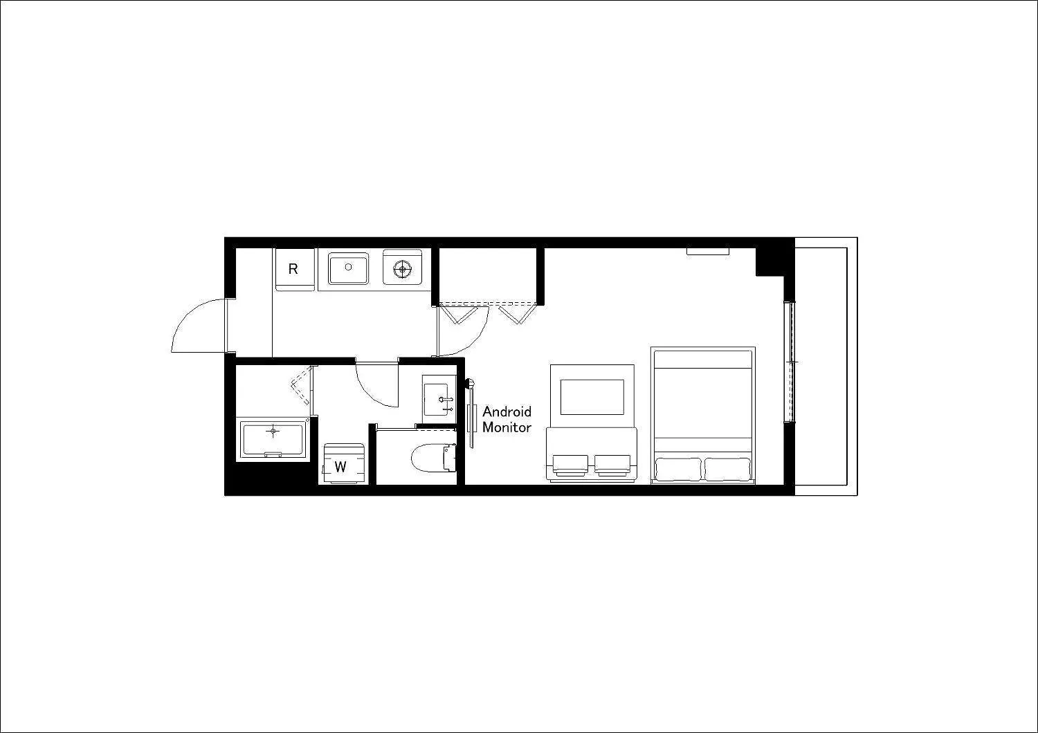 Prandre Dg Apartment Osaka Japan